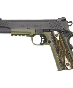 Colt 1911 'Rail Gun', 45 ACP, Black Slide, OD Frame, Full Size