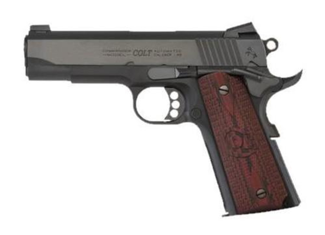 Colt LW Commander .45 ACP, 4.25" Barrel, Novak Sights, G10 Grips, Blued, 8rd Colt LW Commander .45 ACP, 4.25" Barrel, Novak Sights, G10 Grips, Blued, 8rd