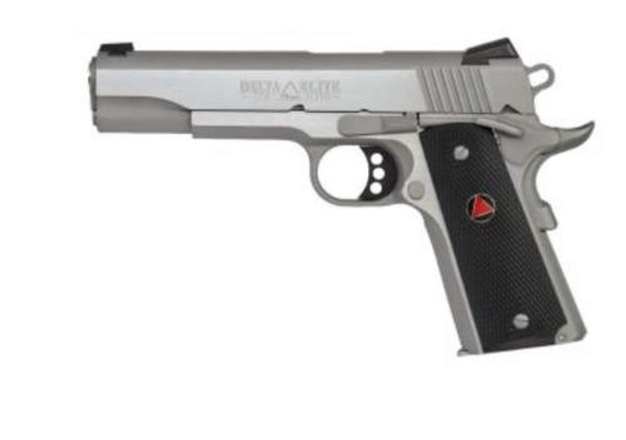 Colt Delta Elite 10mm 5" Barrel SS Composite Grips, Delta Medallions 8 Rd Mag Colt Delta Elite 10mm 5" Barrel SS Composite Grips, Delta Medallions 8 Rd Mag