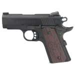 Colt Defender, Compact 1911, 9MM, 3" Barrel, Alloy Frame, Blue Finish, G10 Grips, 8Rd Mag, Novak Night Sights