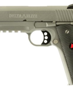 Colt Government Delta Elite Rail 10mm 5" Barrel SS Brushed Finish Novak Sights 8rd Mag
