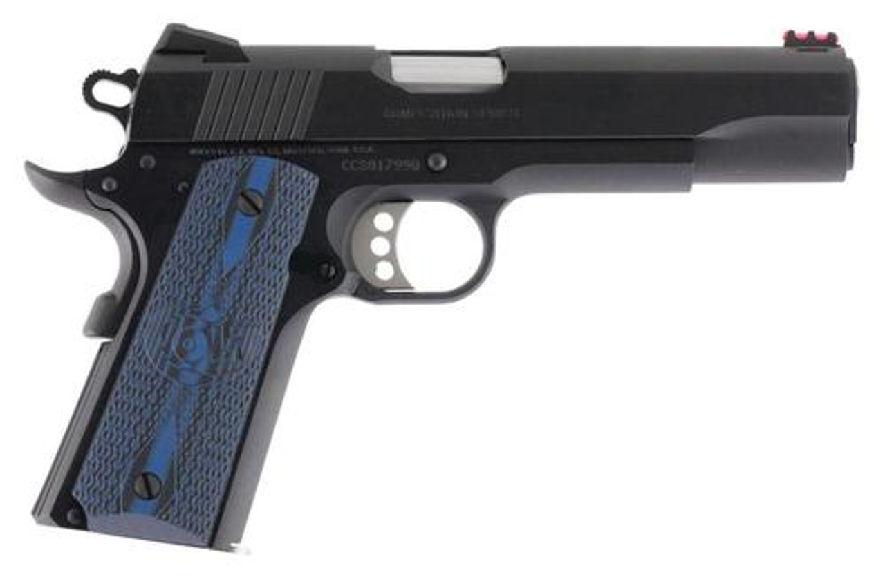 Colt Competition Govt Series 70 45 ACP, 5" Barrel, Steel Frame, Blue Finish, 8Rd Mag Colt Competition Govt Series 70 45 ACP, 5" Barrel, Steel Frame, Blue Finish, 8Rd Mag