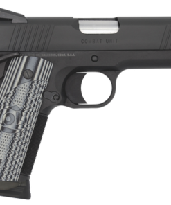 Colt CCU Concealed Carry 45 ACP, 4.25" Barrel, G10 Grips, Novak Sights, Black DLC, 7rd