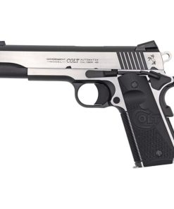 Colt Combat Elite Government 1911 45 ACP, 5" Barrel, SS Frame, G10 Grips, 8Rd Mag, Beavertail Grip Safety, Ambi Safety, Night Sights