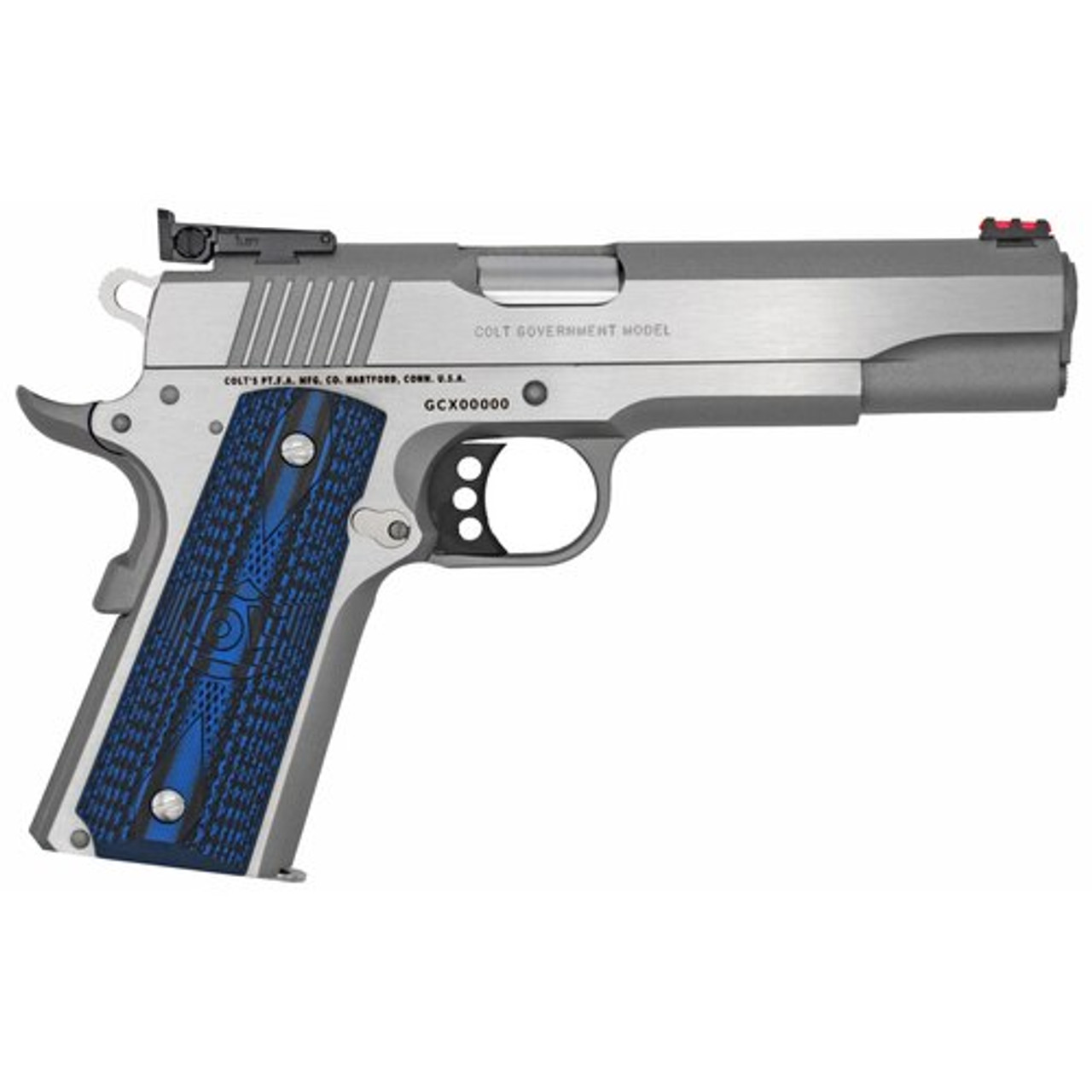 Colt Gold Cup Lite 1911, Full Size, 38 Super, 5" Barrel, Brushed SS Finish, 9Rd Mag Colt Gold Cup Lite 1911, Full Size, 38 Super, 5" Barrel, Brushed SS Finish, 9Rd Mag