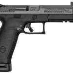 CZ P-10 Full Size 9mm, 4.5" Threaded Barrel, High Metal Night Sights, Black, 10rd
