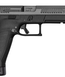 CZ P-10 Full Size 9mm, 4.5" Threaded Barrel, High Metal Night Sights, Black, 10rd