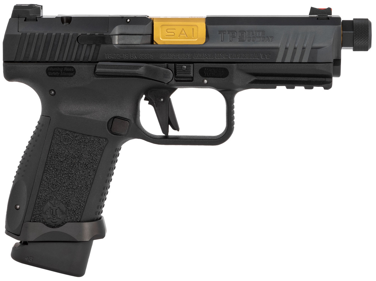 Canik TP9F Elite Combat Executive 9mm, 4.73" Threaded Bbl, Vortex Viper, 15 & 18Rnd Mags Canik TP9F Elite Combat Executive 9mm, 4.73" Threaded Bbl, Vortex Viper, 15 & 18Rnd Mags