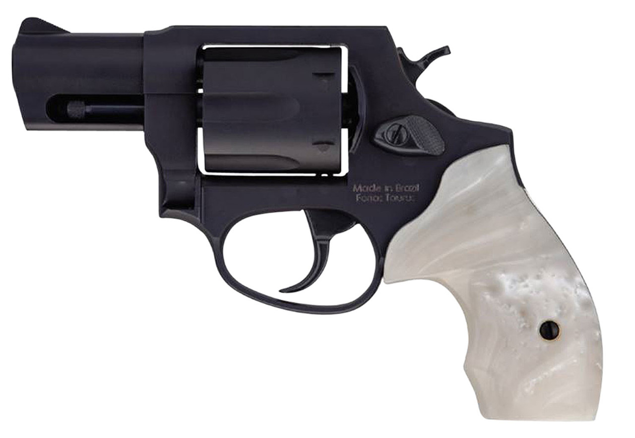 Taurus 856 .38 Special, 2" Barrel, Fixed Sights, White Pearl Grip, Matte Black, 6rd Buy Taurus 856 .38 Special
