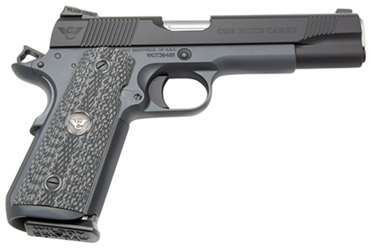Wilson Combat 1911 CQB Elite Carry Single 9mm, 5" Barrel, Black G10 Grip, 8rd Wilson Combat 1911 CQB Elite Carry Single 9mm, 5" Barrel, Black G10 Grip, 8rd