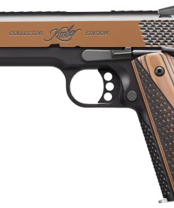 Kimber Stainless Raptor II .45 ACP, 5" Barrel, KimPro Black/Tru-Tan, Black/Tan Grips, 8rd