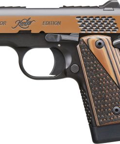 Kimber Micro 9 Raptor 9mm, 3" Barrel, KimPro Black/Tru-Tan, Black/Tan Grips, 7rd