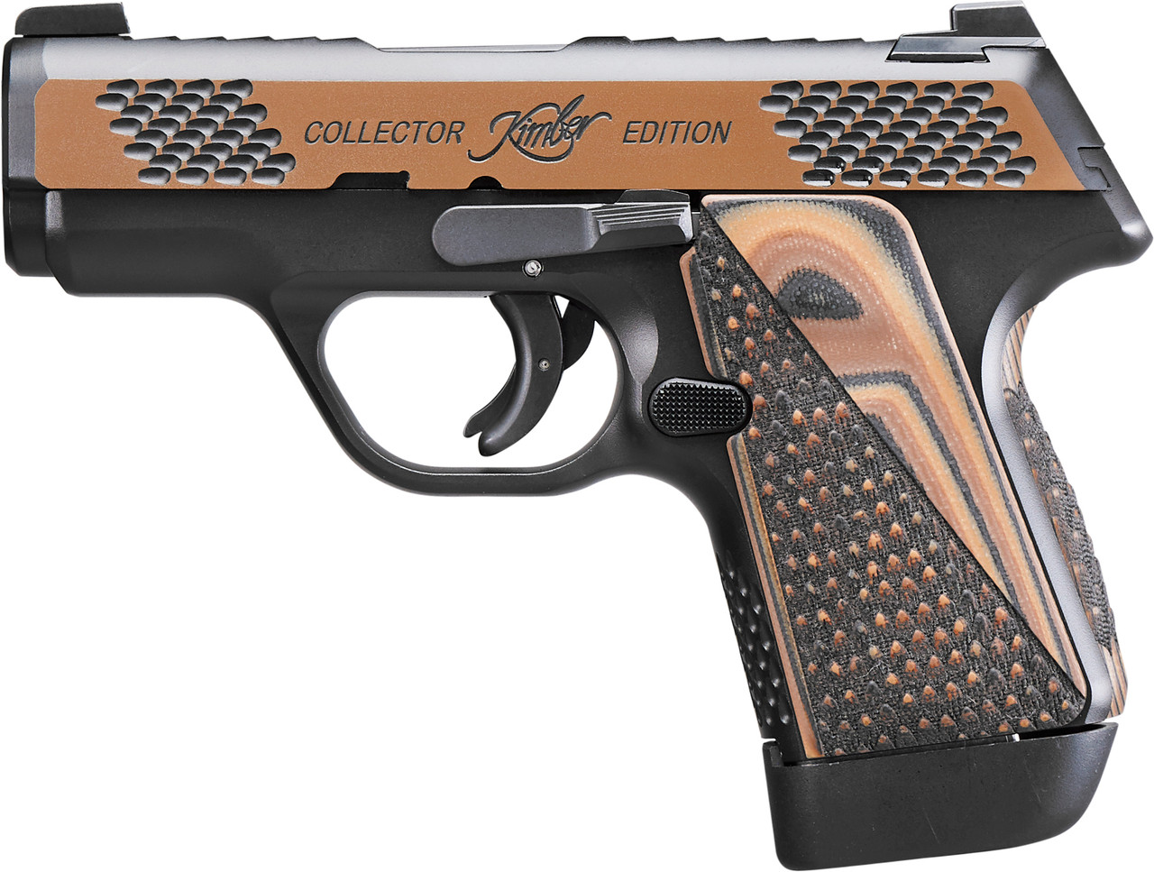 Kimber EVO SP Raptor 9mm, 3" Barrel, KimPro II/Tru-Tan, Blk/Tan G10 Grips, 7rd Kimber EVO SP Raptor 9mm, 3" Barrel, KimPro II/Tru-Tan, Blk/Tan G10 Grips, 7rd