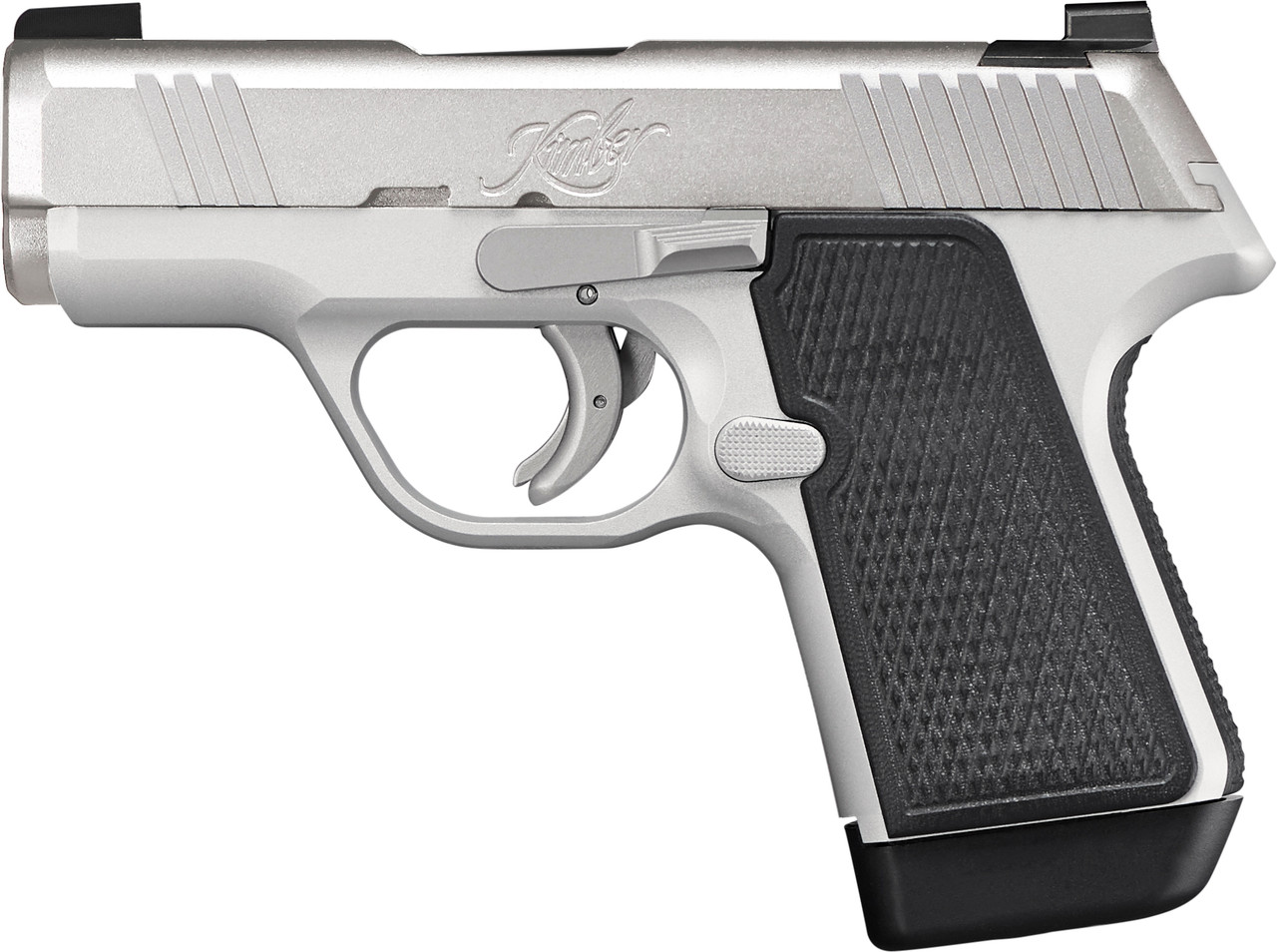 Kimber EVO SP SELECT 9mm, 3.16" Barrel, White 3-Dot, Kimber Pro II Silver, 7rd Kimber EVO SP SELECT 9mm, 3.16" Barrel, White 3-Dot, Kimber Pro II Silver, 7rd