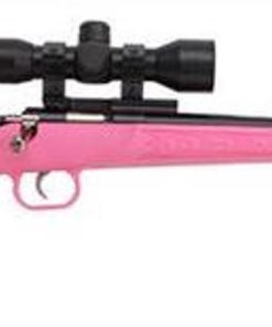 Keystone Crickett 22LR Package, Pink Stock, Scope and Base
