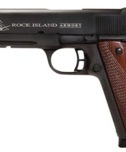 Rock Island Armory 2011 Tactical 1911, VZ Grip, 45 ACP 5", Tru-Glo High Vis Front Sight, Parkerized, 8 Round
