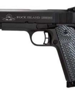 Rock Island Armory Ultra 45 ACP 4.25" Barrel Adjustable Rear Sight Fiber Optic Front Sight G10 Grips 8rd Mag