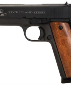 Rock Island Armory 1911 GI Midsized 45 ACP 4.25" Barrel Parkerized Finish Fixed Sights 8rd MA Compliant