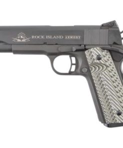 Armscor Precision Rock Island Armory 1911-A1 FS Match 45 ACP 6" Parkerized Rail 8 Round
