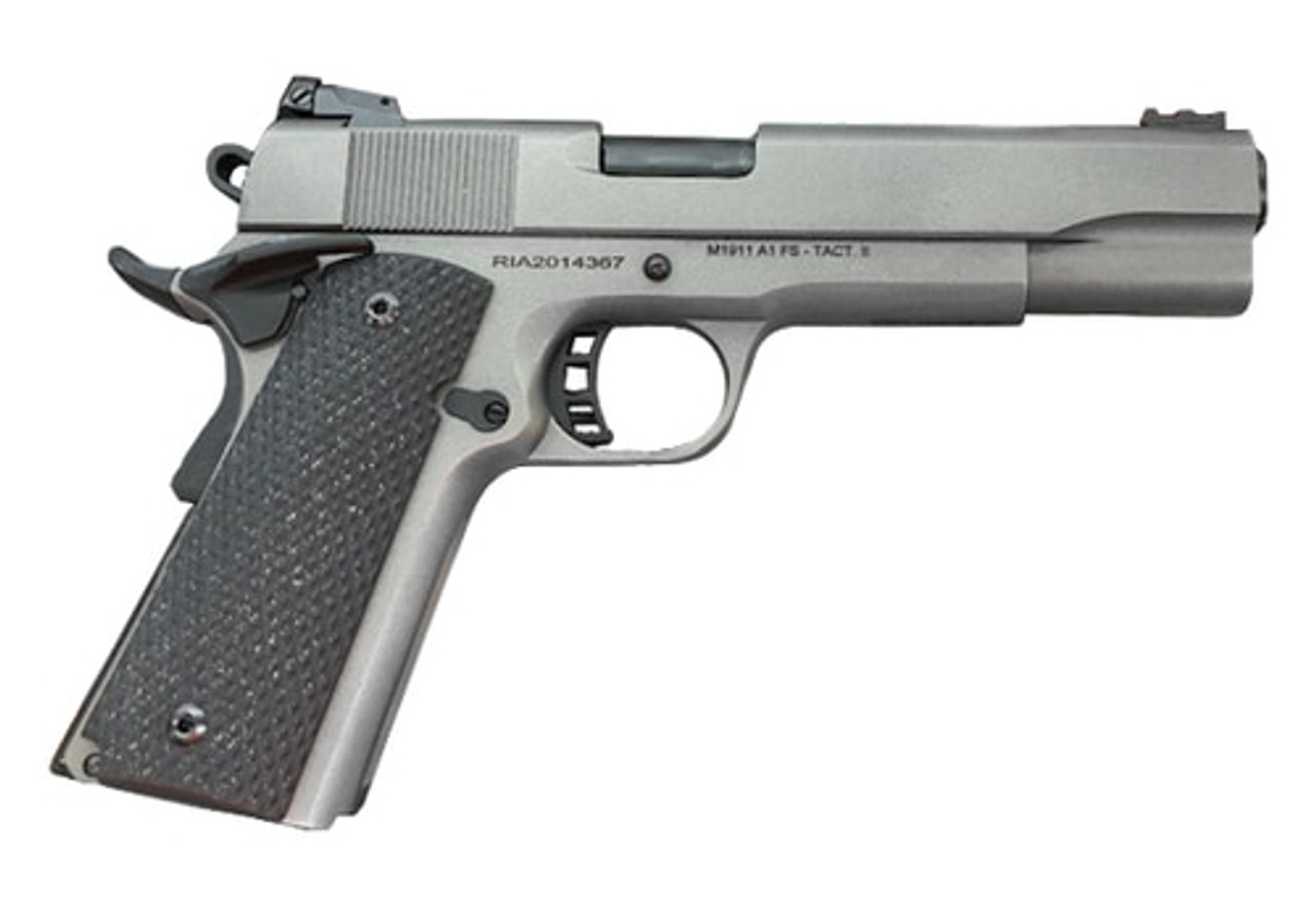Rock Island Armory Ultra 10 1911 10mm, 5" Barrel, Gray Cerakote, G10 Grips, 8rd Rock Island Armory Ultra 10 1911 10mm, 5" Barrel, Gray Cerakote, G10 Grips, 8rd