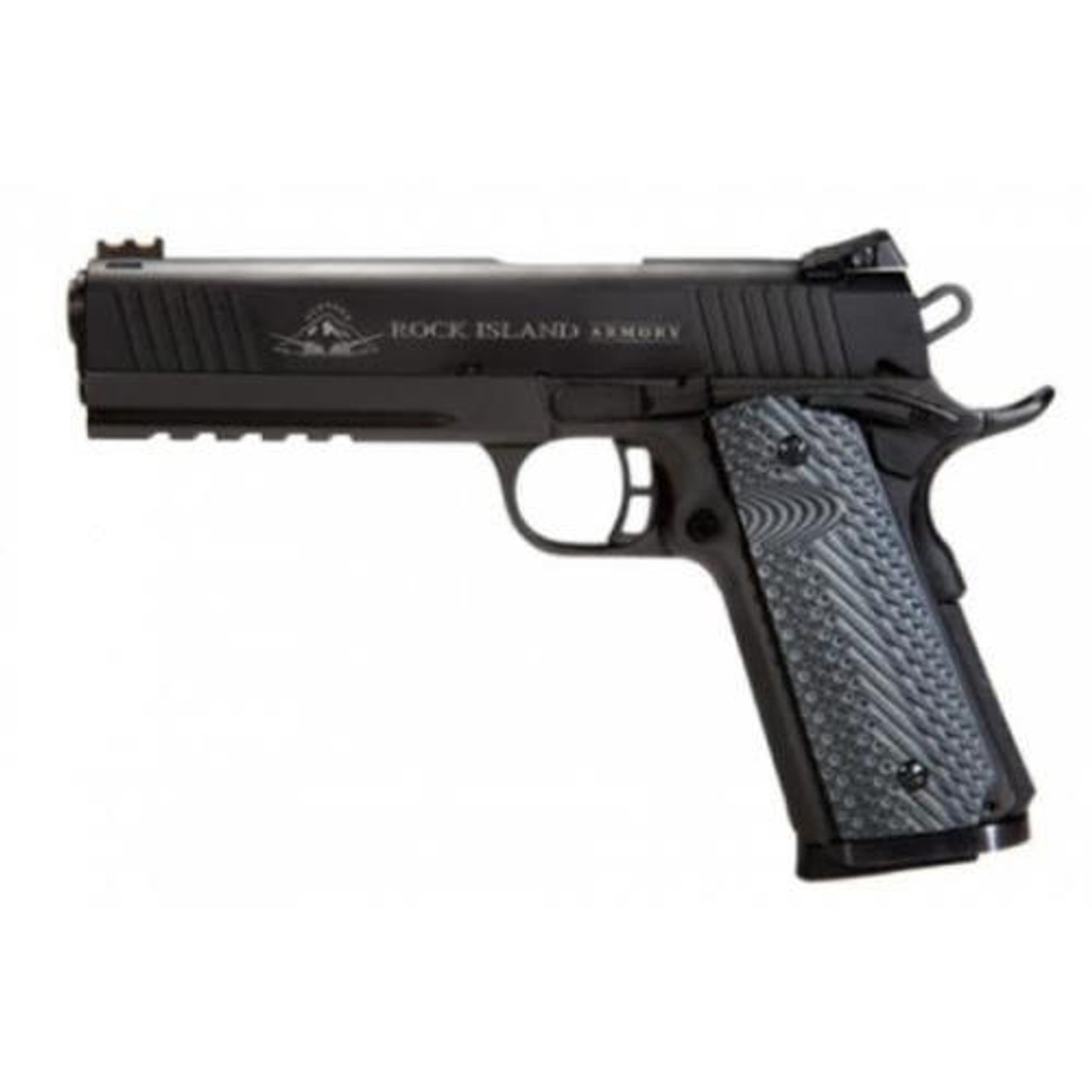 Rock Island TAC Ultra 10mm 5" Barrel Fiber-Optic Sight 8rd Mag Rock Island TAC Ultra 10mm 5" Barrel Fiber-Optic Sight 8rd Mag