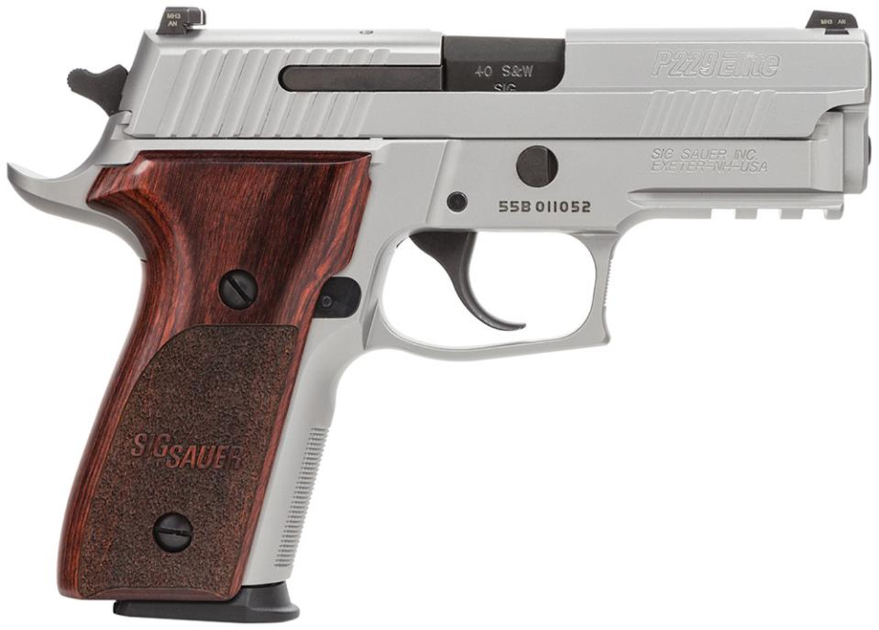 Sig 229 40 Elite Stainless Finish 12rd Sig 229 40 Elite Stainless Finish 12rd