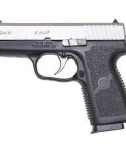 Kahr CW9 9mm, 3.6", 7rd, Night Sights, Polymer Frame, Stainless Steel Finish