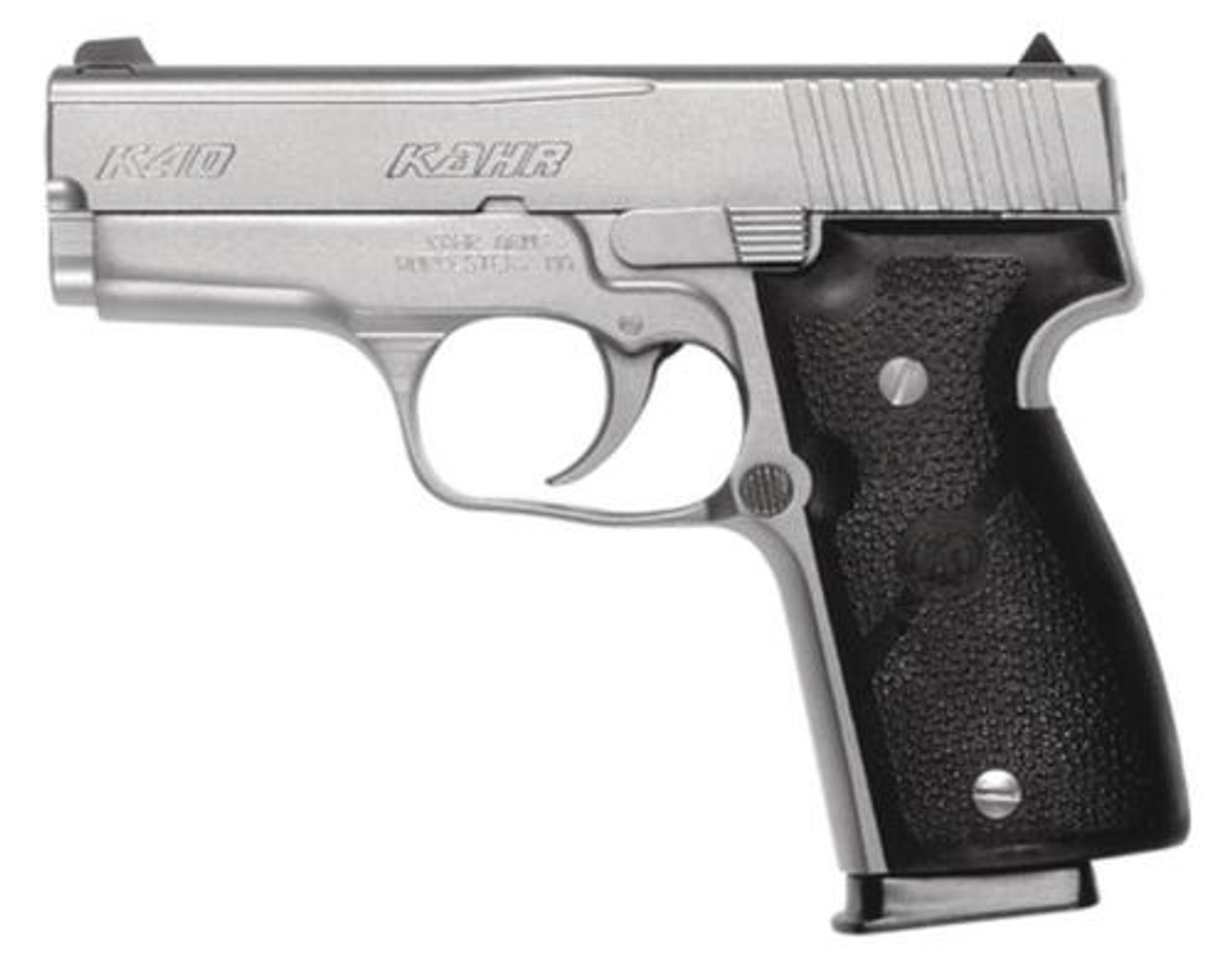 Kahr Arms K4043 K40 Elite 40S&W 3.5" Barrel, Black Poly Grip Matte Stainless, 6rd Kahr Arms K4043 K40 Elite 40S&W 3.5" Barrel, Black Poly Grip Matte Stainless, 6rd