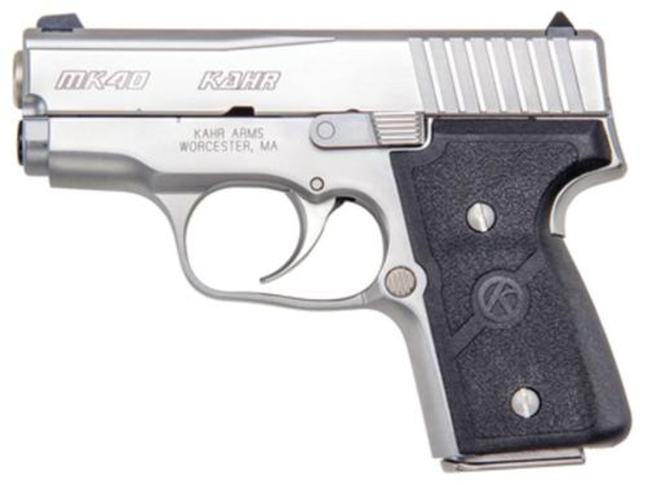 Kahr Arms MK40 Elite DAO 40S&W 3", /6+1 Textured Nylon Grip SS, 5 rd Kahr Arms MK40 Elite DAO 40S&W 3", /6+1 Textured Nylon Grip SS, 5 rd
