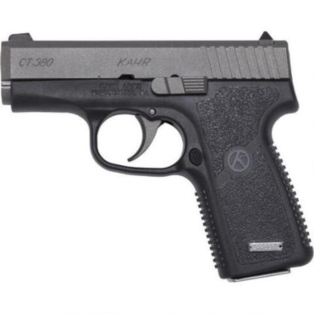 Kahr CT380 .380 ACP, 3", 7rd, 3-Dot Sights, Tungsten Finish Kahr CT380 .380 ACP, 3", 7rd, 3-Dot Sights, Tungsten Finish