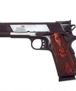 Iver Johnson Eagle 1911 A1, 45 ACP, 5", 8rd, Polished Blue, Wood Grips
