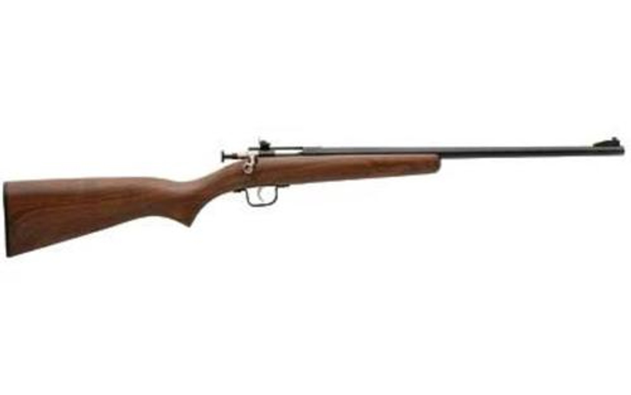 Keystone Davey Crickett Model 338 Youth .22 Winchester Magnum 16.125" Barrel Blue Finish Walnut Stock Keystone Davey Crickett Model 338 Youth .22 Winchester Magnum 16.125" Barrel Blue Finish Walnut Stock