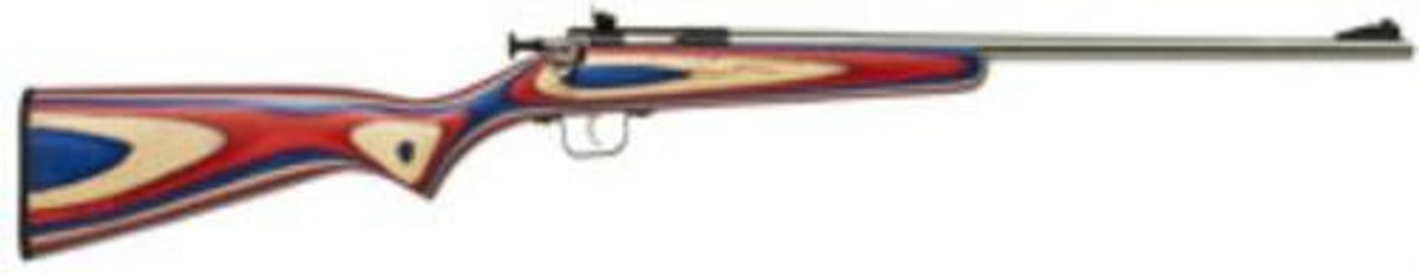 Keystone Crickett 22LR, 16.12" Red, White & Blue Laminate,, PG Keystone Crickett 22LR, 16.12" Red, White & Blue Laminate,, PG