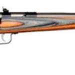 Keystone Crickett 22LR SS/Black-Orange Laminate
