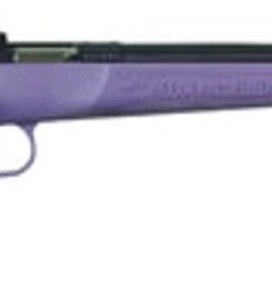Crickett Single Shot Synthetic 22 WMR, Purple Synthetic Stock, Blued, 1rd