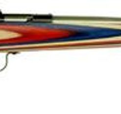 Keystone Crickett 22LR, 16.12", Red/White/Blue Laminate Stock