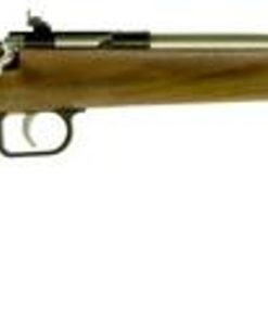 Keystone Crickett Adult 22LR, 16", Walnut Stock, SS