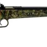 Crickett Synthetic 22LR, 16.125" Barrel, Synthetic Mossy Oak Break-Up Stock, Blued