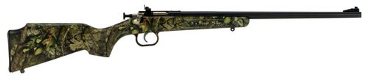 Crickett Synthetic 22LR, 16.125" Barrel, Synthetic Mossy Oak Break-Up Stock, Blued Crickett Synthetic 22LR, 16.125" Barrel, Synthetic Mossy Oak Break-Up Stock, Blued