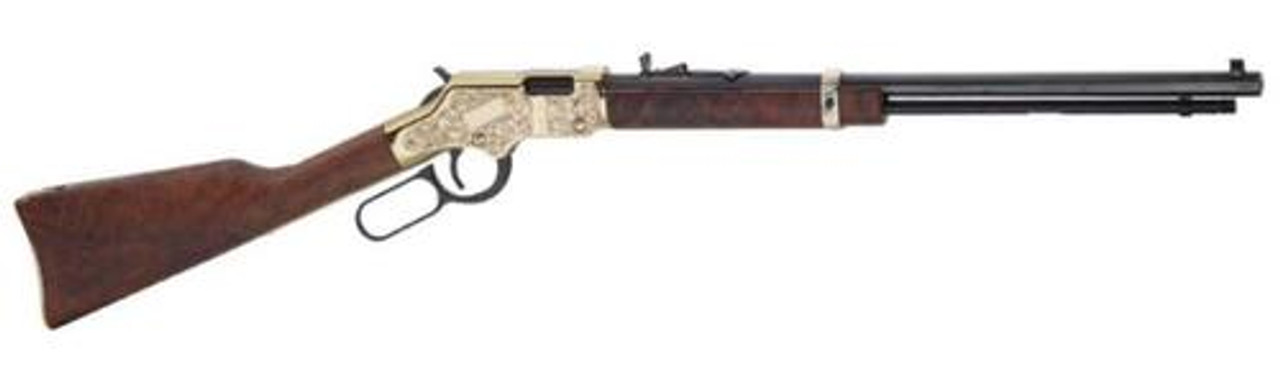 Henry Golden Boy Deluxe 3rd Edition, 22LR, 20" Octagonal Barrel, 16rd, Engraved Receiver, Walnut Stock Henry Golden Boy Deluxe 3rd Edition, 22LR, 20" Octagonal Barrel, 16rd, Engraved Receiver, Walnut Stock