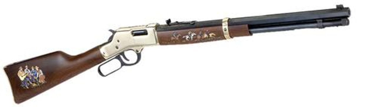 Henry Big Boy Cowboy Edition II .45 Colt 20" Octagon Barrel Walnut Stock Hand Painted Henry Big Boy Cowboy Edition II .45 Colt 20" Octagon Barrel Walnut Stock Hand Painted
