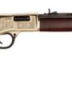 Henry American Oilman Tribute Edition .44 Mag 20" Octagonal Barrel Engraved Brass Receiver Straight-Grip American Walnut Stock 10rd