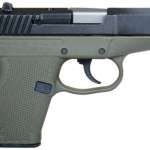 Kel-Tec P11 Pistol 9MM Blue with Olive Drab Grip