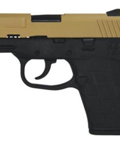 KelTec PF-9 9mm 3.1 Inch Barrel Cerakote Tan Slide Black Grip/Frame Double Action Only 7 Round