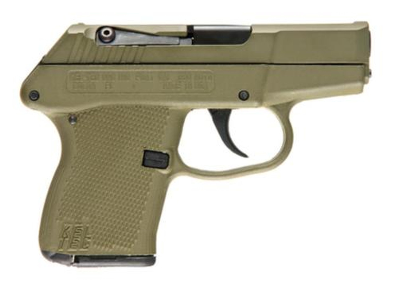 KelTec P-3AT .380 ACP 2.76" Barrel Cerakote Full OD Green, 6 Round KelTec P-3AT .380 ACP 2.76" Barrel Cerakote Full OD Green, 6 Round