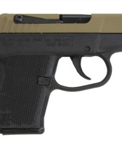 Kel-Tec P-3AT .380 ACP 2.76" Barrel Cerakote Tan Slide Black Grip DAO 6rd Mag