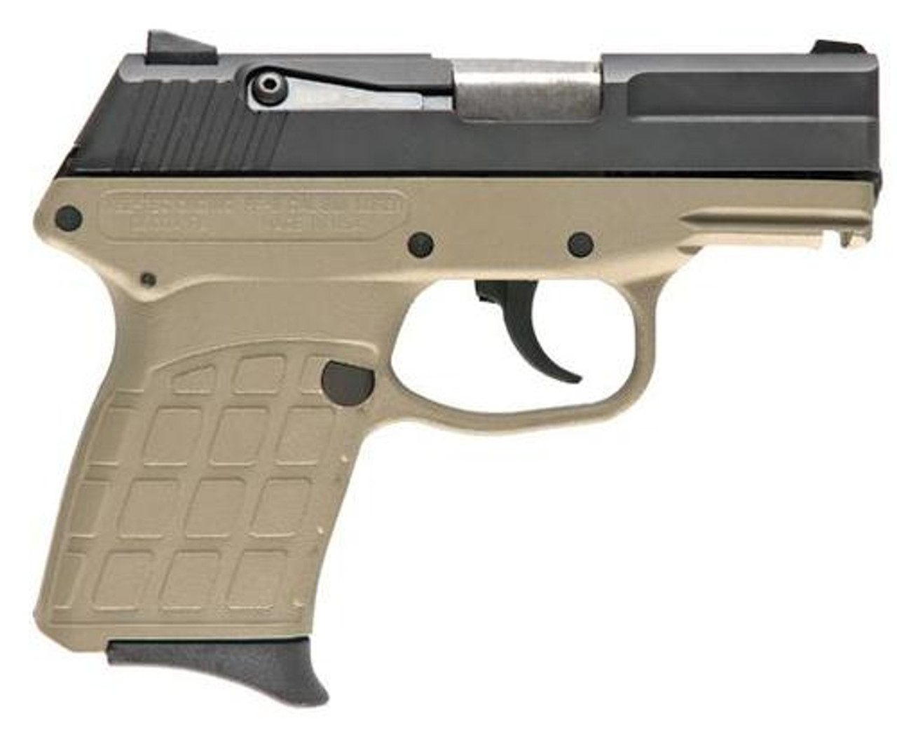Keltec PF9 9MM 7 Round Semi Auto Pistol Blue/Tan Keltec PF9 9MM 7 Round Semi Auto Pistol Blue/Tan