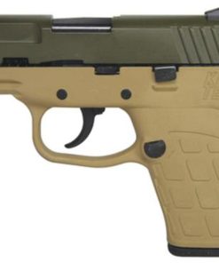 Kel Tec PF-9 9MM 3" Barrel Cerakote OD Green Slide Cerakote Tan Grip/Frame, 7 Rnd Mag