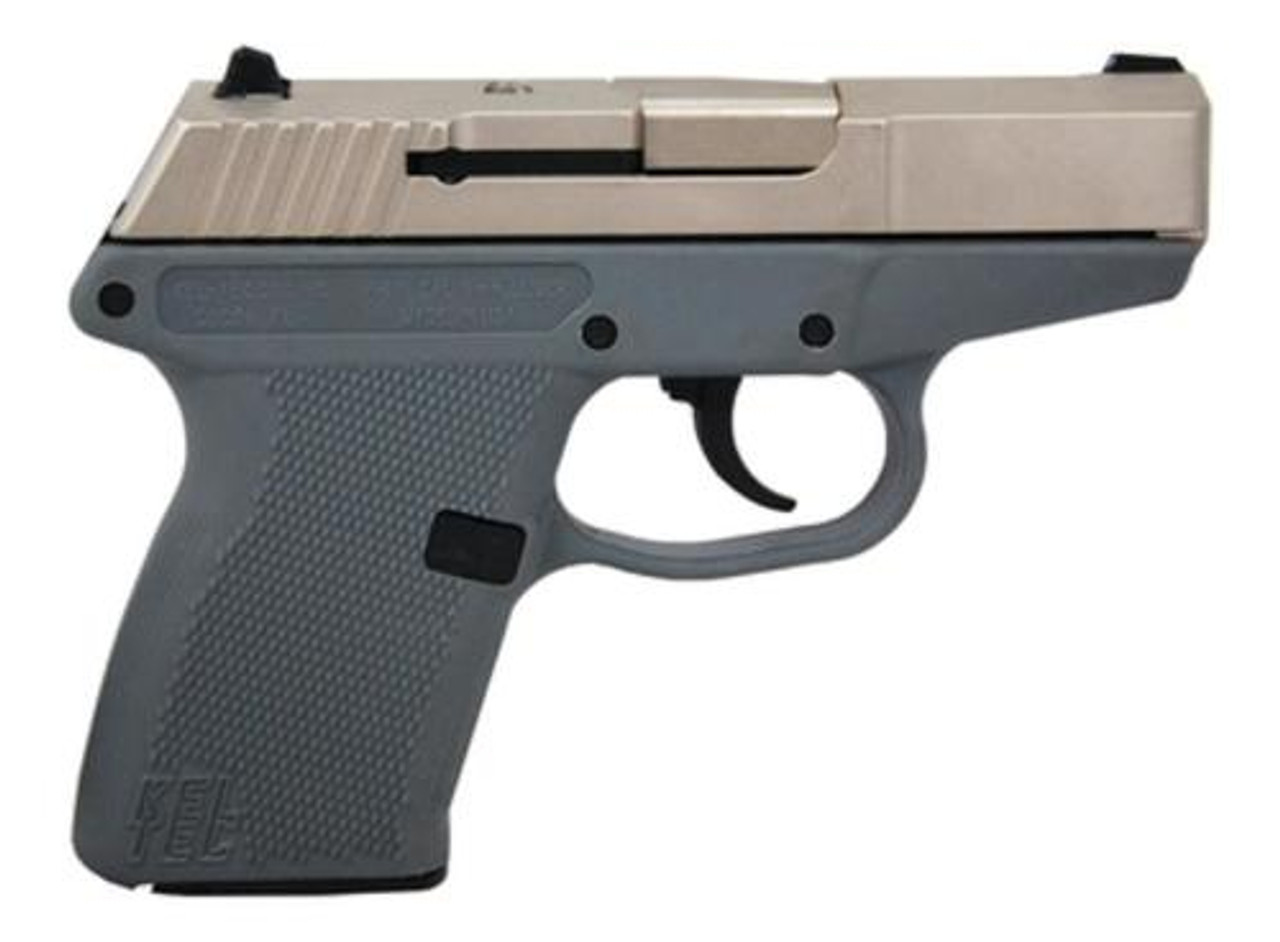 Kel-Tec P-11 9mm, 3.1", Nickel Boron Slide, Gray Frame, 10rd Kel-Tec P-11 9mm, 3.1", Nickel Boron Slide, Gray Frame, 10rd