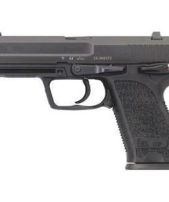 HK USP9 9mm, 4.25" Barrel, 15rd Mag, DA/SA, Fixed Sights, Black